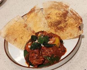 Ghee Roast Paneer & Water Chestnut
