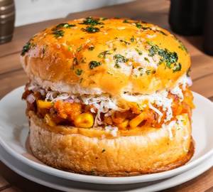 Masala corn burger