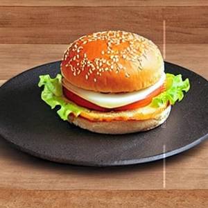Egg chees burger