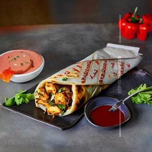 Chicken Schezwan Roll 