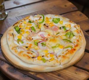 Corn Delight pizza
