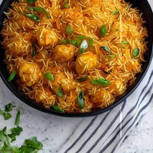 Egg Manchurian Rice