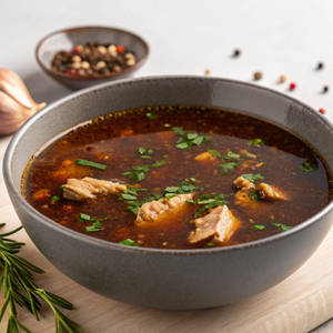 Asian Flavoured Chicken And Veggie Broth