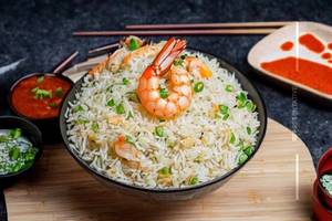 Prawn Burnt Garlic Fried Rice
