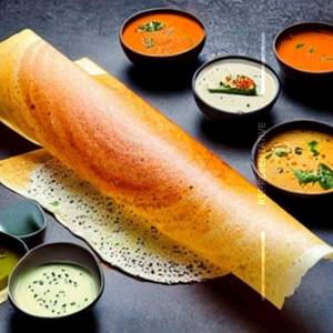 Butter Cheese Paper Dosa
