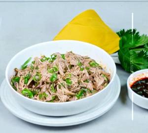 Shredded Chicken in Black Bean Sauce