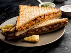 Paneer Aloo Tikki Sandwich 