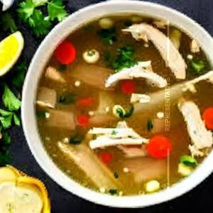 Chicken lemon soup                                         