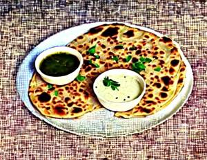Alu Paratha (Butter)