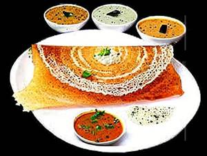 Coconut Rava Dosa