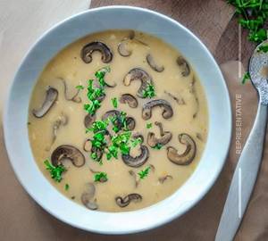 Mushroom Garlic Soup