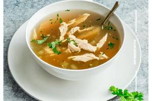 Chicken clear soup                                             