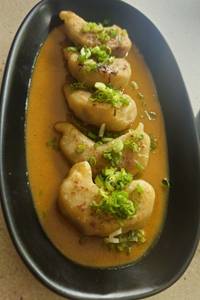 Wild Mushroom Jhol Momo