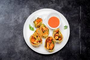 Chicken Malai Tikka Roll  