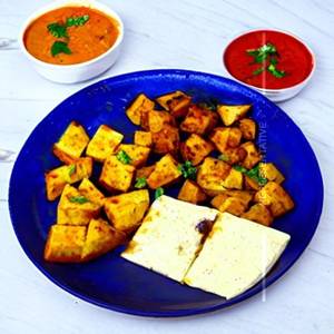Paneer Cheese Aloo Fudina