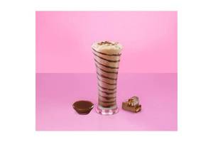 Snickers Milkshake With Dutch Chocolate Ice Cream