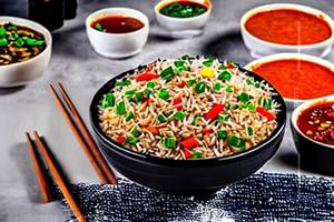 Chilli Garlic Fried Rice