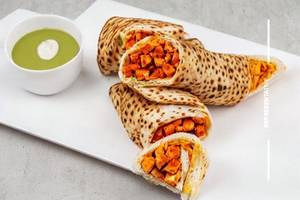 Paneer Peri Peri Wraps