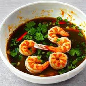Thai Soup Prawns