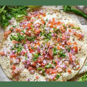 Roasted Masala Papad