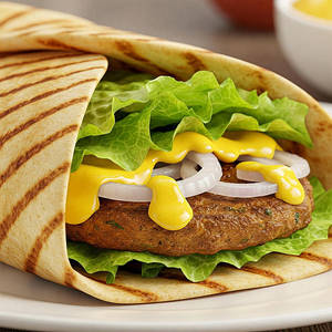 Bugs Aloo Achari Wrap