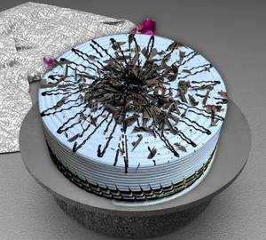 Black Forest Eggless Cake