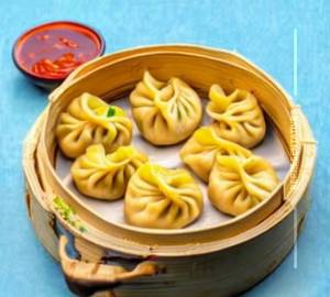 Corn & Cheese Steamed Momos