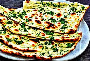Garlic Stuffed Naan