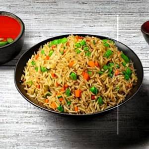 Veg Mongolian Style Fried Rice Rice