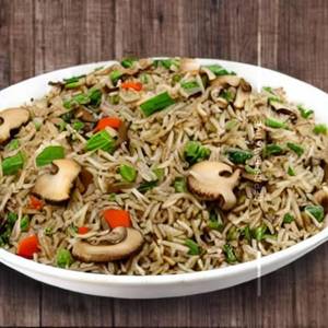 Mushroom Fried Rice