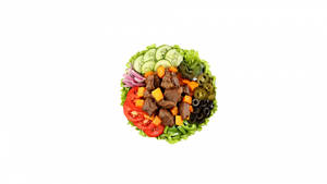 Mutton Patty Salad