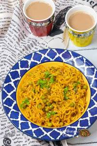Spicy Maggie With Masala Chai