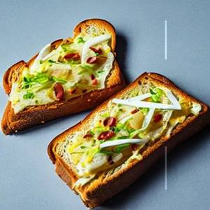 Open Cheese Toast