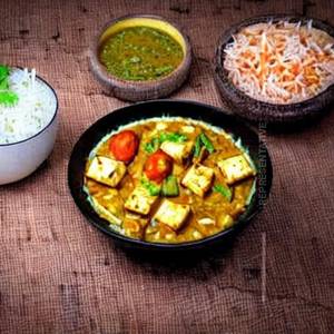 Matar Paneer Chawal