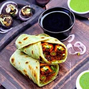 Masala Biryani Paneer Roll