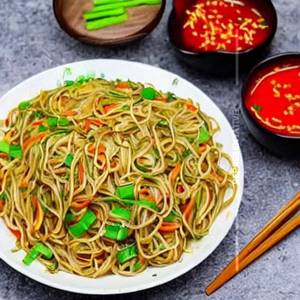 Veg Ginger & Garlic Noodles