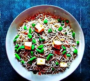 Paneer & Mushroom Fried Rice 