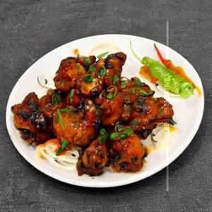 Tender Chicken In Mongolian Dry