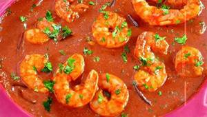 Schezwan Prawns Gravy