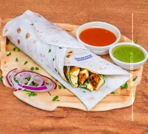 Sin paneer bhurji roll