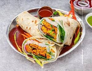 Achari Paneer Tikka Roll