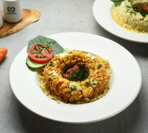 Golden Corn And Cheese Risotto