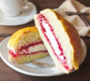 Butter Jam Bun