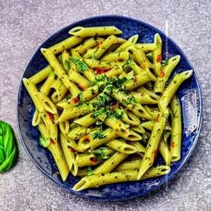 Spicy Pesto Aglio Olio