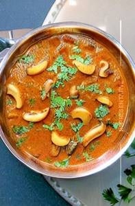 Butter Mushroom Masala