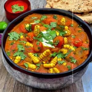 Corn Tomato Bharta