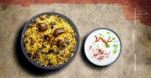 Mushroom Biriyani