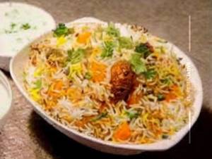 Veg. Biryani.