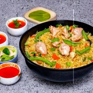 Chicken Tom Yum Fried Rice