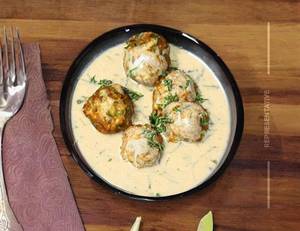 Malai Kofta [Sweet White Gravy]